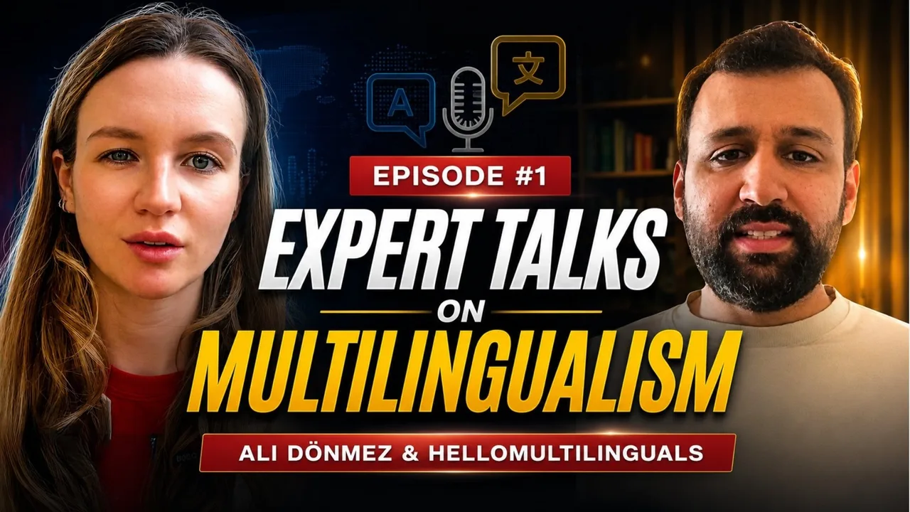 Expert Talks on Multilingualism, episode 1 with Ali Dönmez and Hellomultilinguals